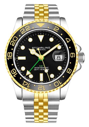 Stuhrling Aquadiver Men's Watch Model 3968.3 Thumbnail 2