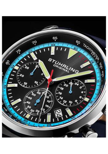 Stuhrling Monaco Men's Watch Model 3986L.2 Thumbnail 2