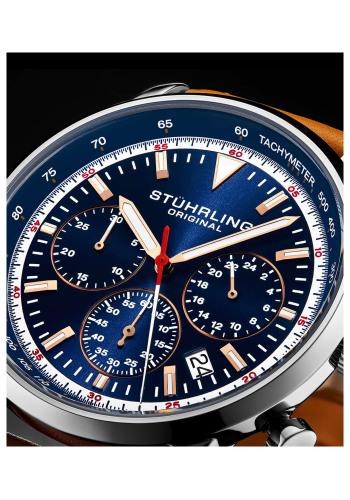 Stuhrling Monaco Men's Watch Model 3986L.4 Thumbnail 2