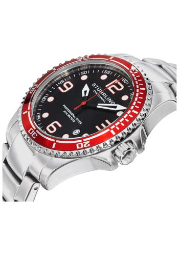 Stuhrling Aquadiver Men's Watch Model 593.332TT11 Thumbnail 2