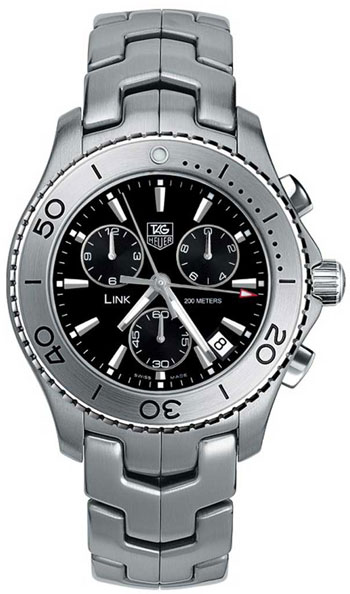 Tag Heuer Link Quartz Chronograph Men's Watch Model: CJ1110.BA0576