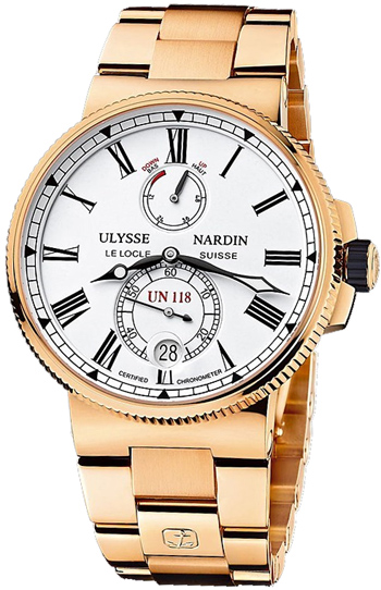 Ulysse Nardin Marine Chronometer Manufacture Men's Watch Model 1186-122-8M.40