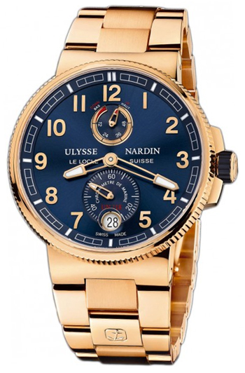 Ulysse Nardin Marine Chronometer Men's Watch Model 1186-126-8M.63