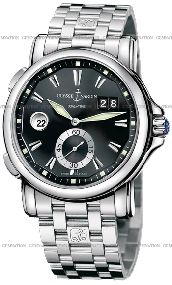 Ulysse Nardin Dual Time Men's Watch Model 243-55-7-92