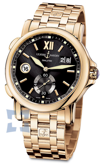 Ulysse Nardin Dual Time Men's Watch Model 246-55-8-32
