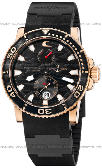 Ulysse Nardin Black Surf Men's Watch Model 266-37-LE.3B