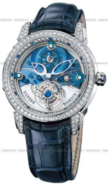 Ulysse Nardin Royal Blue Tourbillon Men's Watch Model 799-83