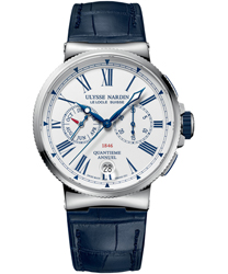 Ulysse Nardin Marine Chronograph Men's Watch Model: 1533-150/E0