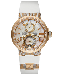 Ulysse Nardin Marine Chronometer Ladies Watch Model 1182-160C-3C/490
