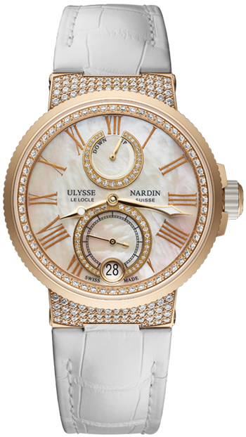 Ulysse Nardin Marine Chronometer Ladies Watch Model 1182-160C/490