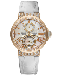 Ulysse Nardin Marine Chronometer Ladies Watch Model 1182-160C/490