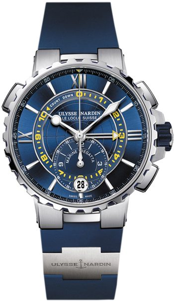 Ulysse Nardin Marine Regatta Chronograph Men's Watch Model 1553-155-3/43