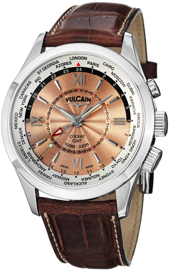 Vulcain Aviator Men's Watch Model 100108.143LFBK