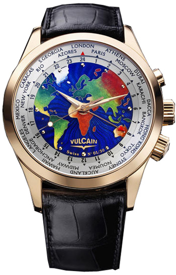 Vulcain Cloisonne Men's Watch Model 100508.127L