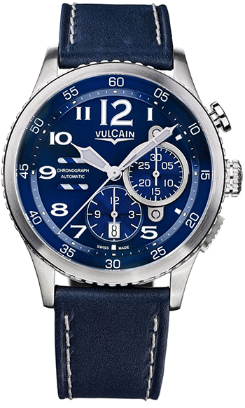 Vulcain Aviator Men's Watch Model 590163A37.BFC010