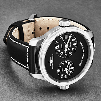 Zeno OS Pilot Dual Time  Men's Watch Model 8671-A1 Thumbnail 3