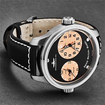 Zeno OS Pilot Dual Time  Men's Watch Model 8671-B16 Thumbnail 2