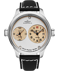 Zeno OS Pilot Dual Time  Men's Watch Model: 8671-B36