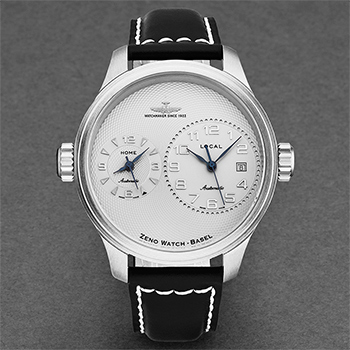 Zeno OS Pilot Dual Time  Men's Watch Model 8671-E2 Thumbnail 4