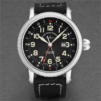Zeno Pilot Nostlgia Men's Watch Model 88075GMT-A1 Thumbnail 3